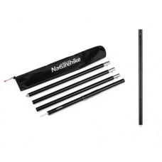 Стійка для тента Naturehike Aluminum poles NH20PJ040 Black