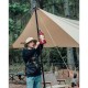 Стійка для тента Naturehike Aluminum poles NH20PJ040 Black