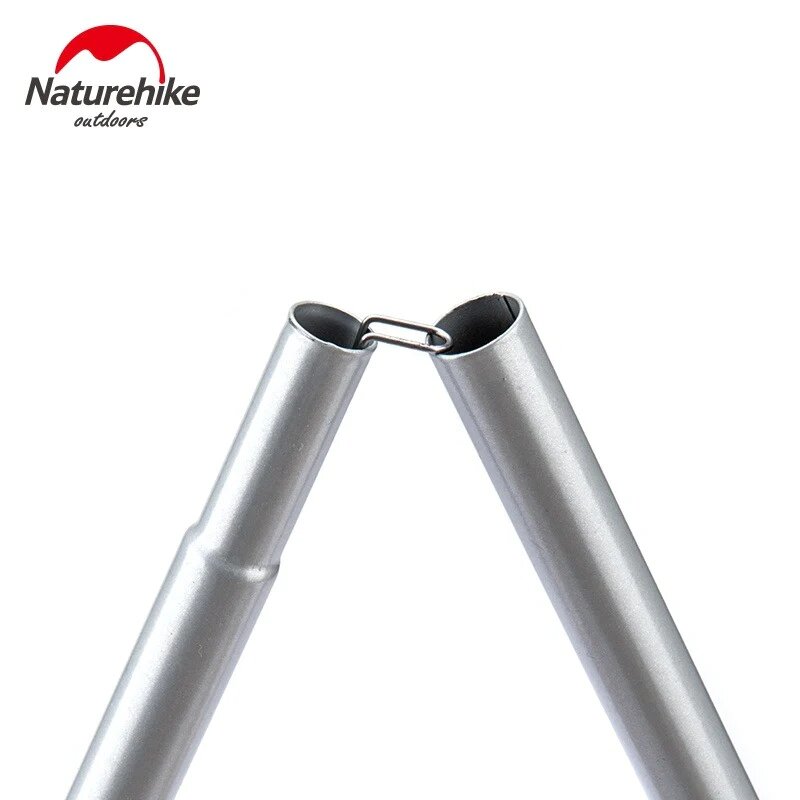 Комплект стійок для тенту Naturehike NH19PJ042 2.4м Steel poles Ø25 silver