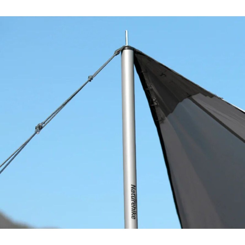 Комплект стійок для тенту Naturehike NH19PJ042 2.4м Steel poles Ø25 silver