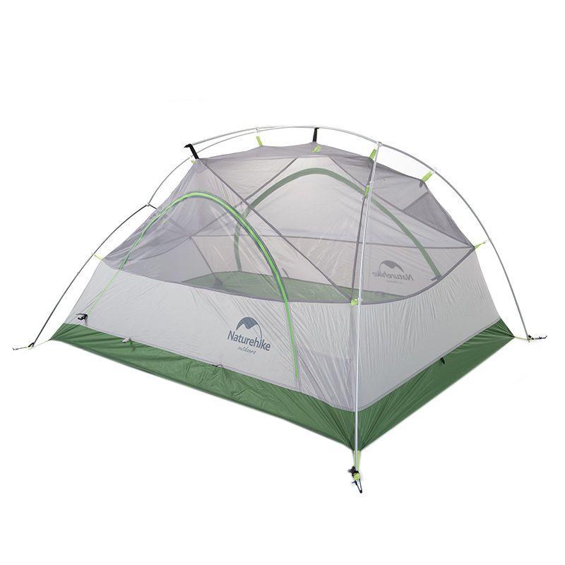 Намет Naturehike Star River II (2-х місний) 20D silicone New version + footprint NH17T012-T Grey