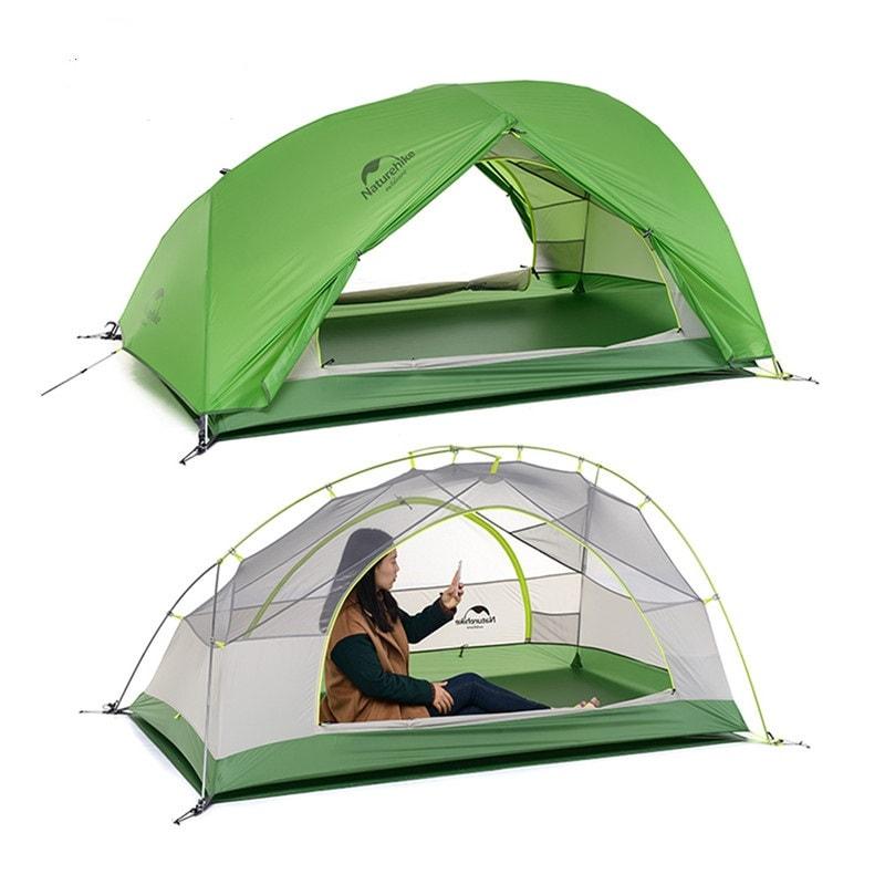 Намет Naturehike Star River II (2-х місний) 20D silicone New version + footprint NH17T012-T Grey