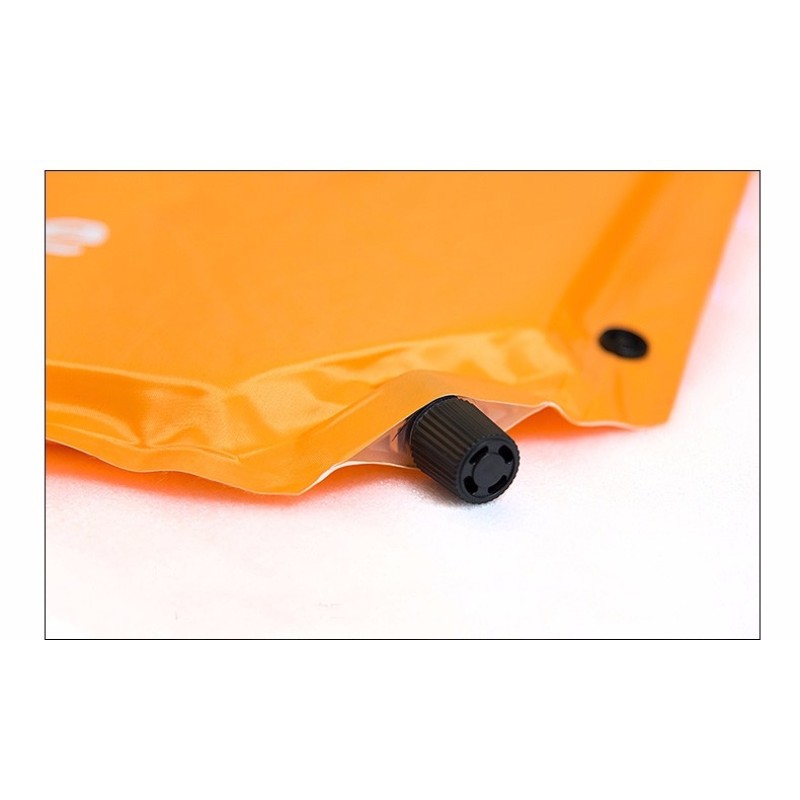 Самонадувний кемпінговий килимок Naturehike Mat with Pillow 25 мм NH15Q002-D Orange
