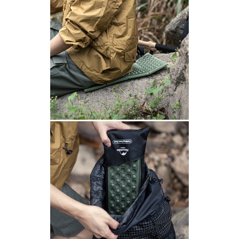 Сидушка Naturehike Outdoor 2020 з чохлом NH20PJ025 army green