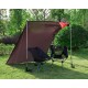 Килимок для пікніка Naturehike NH17D050-B Moisture Proof Camping Picnic Mat Black