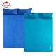 Килимок надувний двомісний з подушкою Naturehike 185*130 NH18Q010-D peacock blue