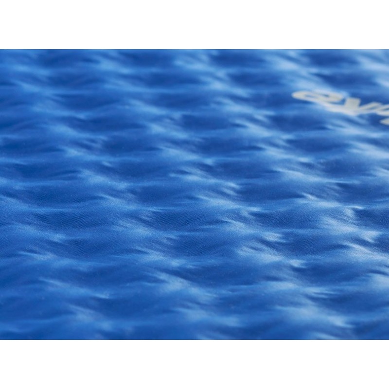 Килимок надувний двомісний з подушкою Naturehike 185*130 NH18Q010-D peacock blue
