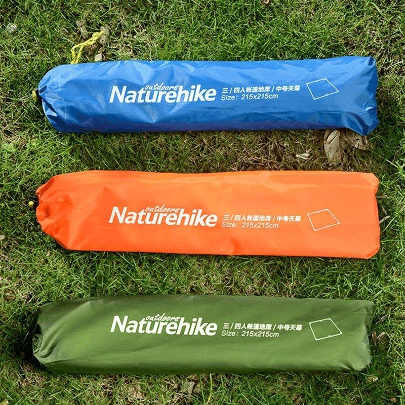 Тент універсальний Naturehike 210T polyester 2,15х2,15м 0,30 кг NH15D005-X Blue