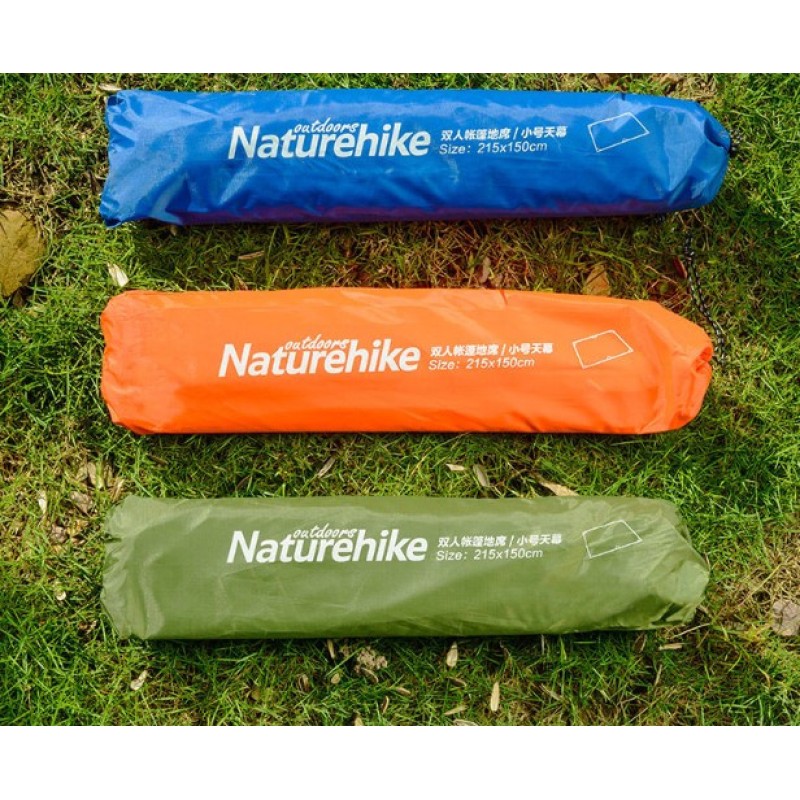 Тент універсальний Naturehike 210T polyester 2,15х1.5м 0,23 кг NH15D004-X Orange