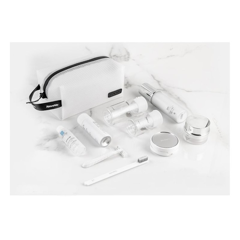 Косметичка Mesh toiletry bag Naturehike NH19SN010 White
