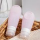 Дорожній набір cиліконових бутилок Naturehike 3шт 89 ml NH20LY012 pink/white/blue