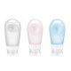 Дорожній набір силіконових бутилок 3шт 60 ml NH20LY012 pink/white/blue