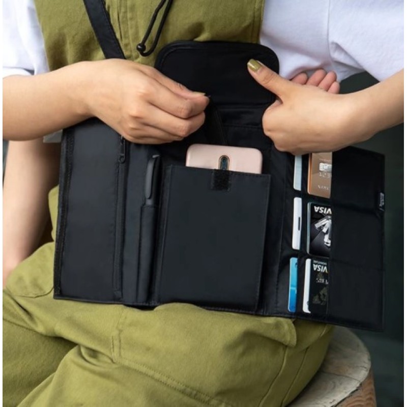 Органайзер Naturehike Travel Passport Holder Bag RFID-Blocking NH20SN002 Black