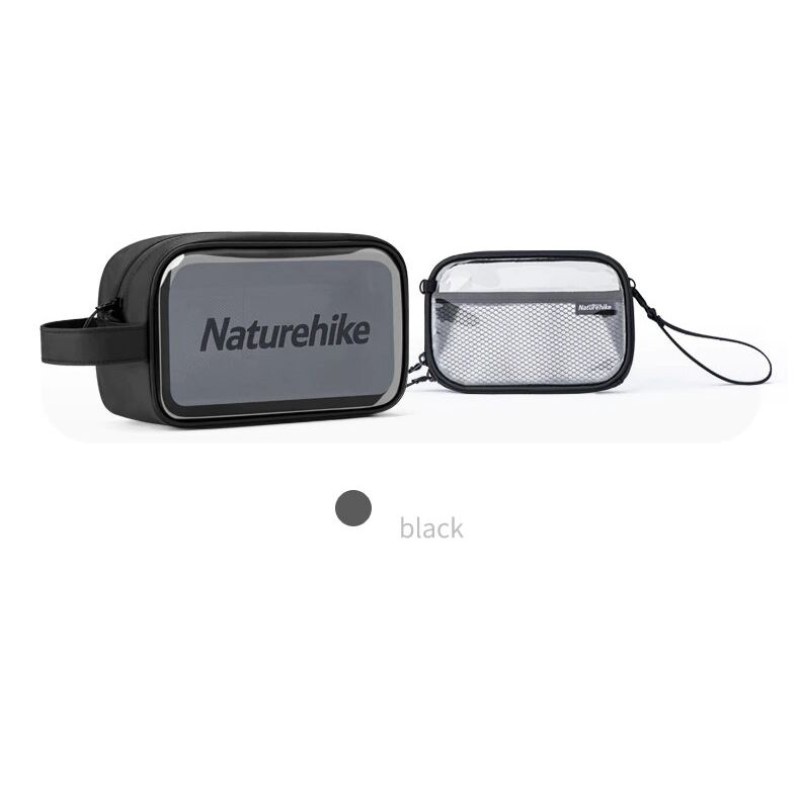 Косметичка водонепроникна Naturehike NH20SN007 М Black