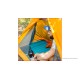 Надувний матрац Naturehike C001 TPU mattress with pillow S 1850*600*75mm NH18Q001-D Peacock Blue