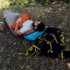 Надувний матрац Naturehike C001 TPU mattress with pillow S 1850*600*75mm NH18Q001-D Purple