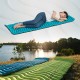 Надувний матрац Naturehike Wave type TPU mattress 1880*600*50mm NH18C009-D Sea Blue