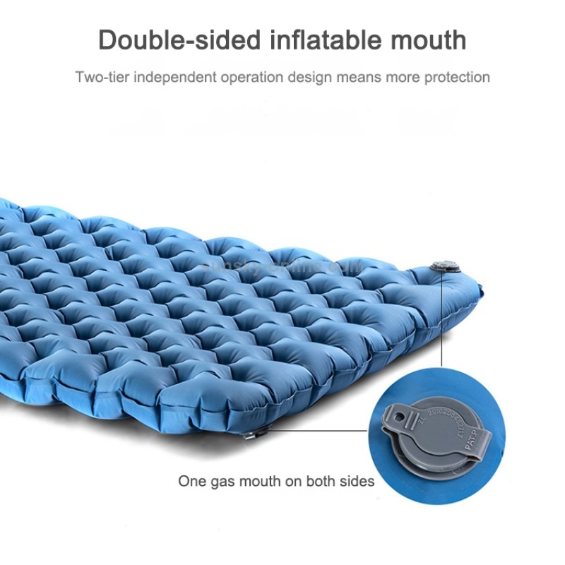 Матрац надувний Naturehike NH19QD009 Q-9C 1950*620*80mm blue