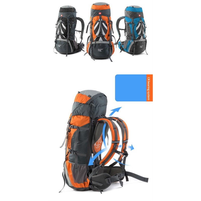 Рюкзак трекінговий Naturehike 70 NH70B070-B Blue