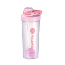 Пляшка-шейкер Naturehike з кулькою Fitness 0.7л NH19SJ003 Pink