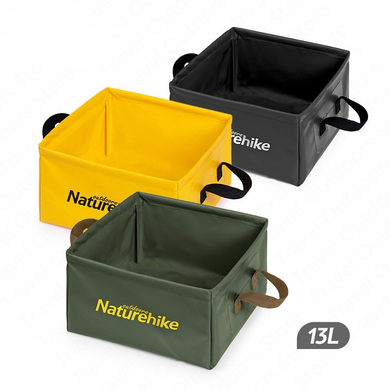 Відро складне Naturehike Square bucket 13л NH19SJ007 Green