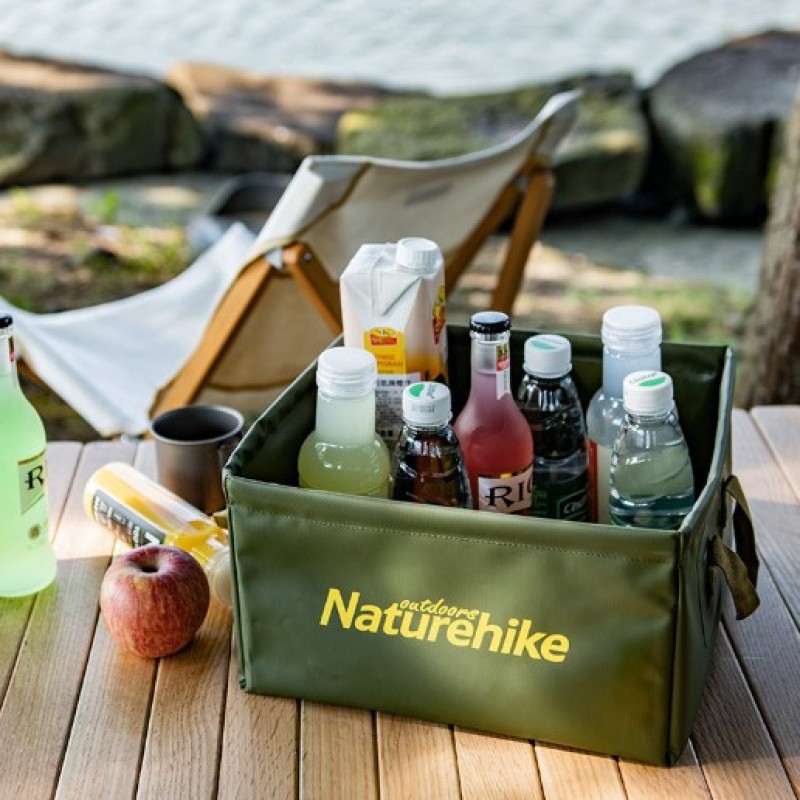 Відро складне Naturehike Square bucket 13л NH19SJ007 Green
