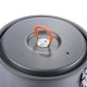 Казанок з радіатором Naturehike 1.5 л NH15T216-G Grey