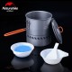Казанок з радіатором Naturehike 1.5 л NH15T216-G Grey