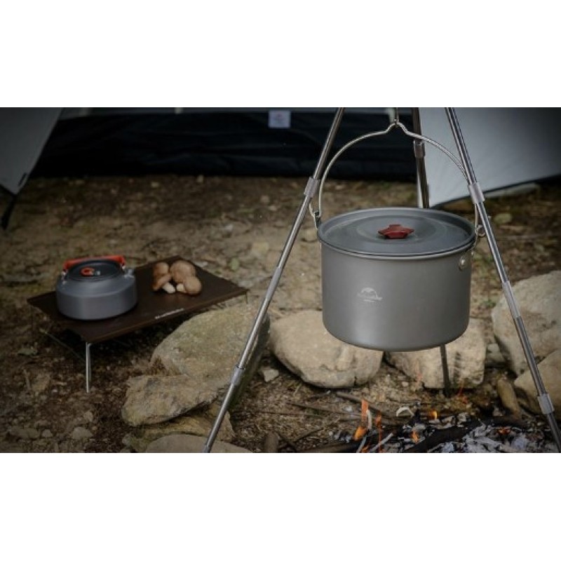 Казан Naturehike Camping 4 л NH17D021-G Grey