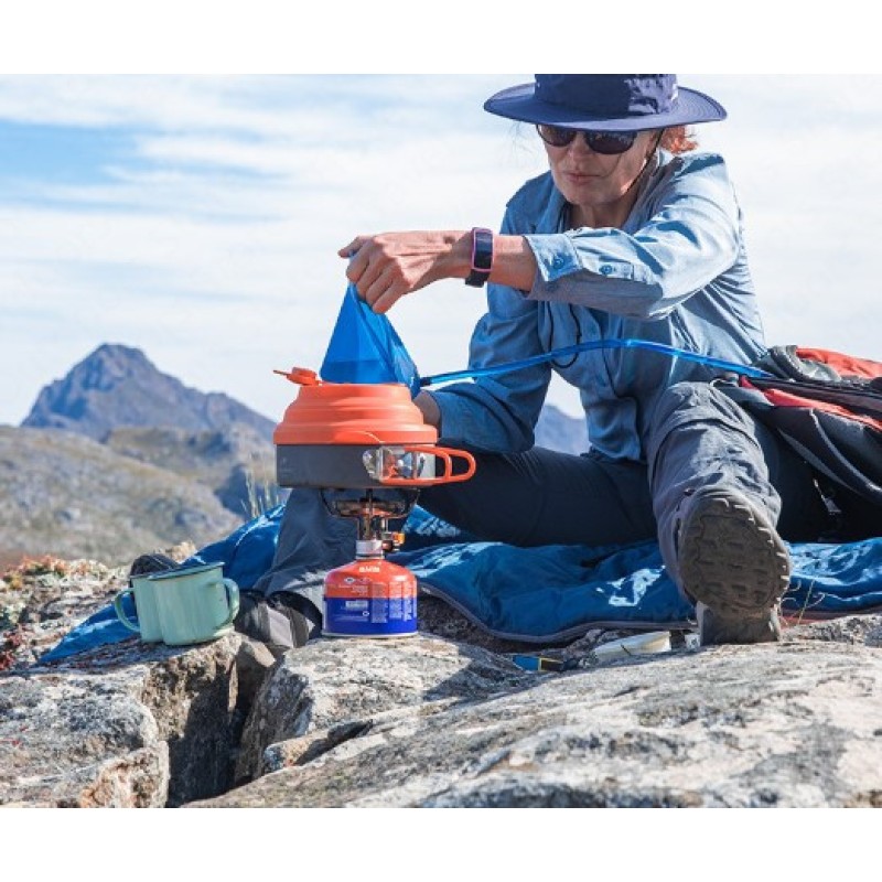 Сковорода Naturehike Camping Pan 1.6 л with silicone lid NH19CJ006 Orange