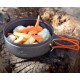 Сковорода Naturehike Camping Pan 1.6 л with silicone lid NH19CJ006 Orange