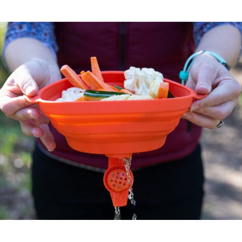 Сковорода Naturehike Camping Pan 1.6 л with silicone lid NH19CJ006 Orange