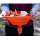 Сковорода Naturehike Camping Pan 1.6 л with silicone lid NH19CJ006 Orange