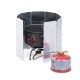 Вітрозахисний екран для пальника Naturehike NH15F008-B Black