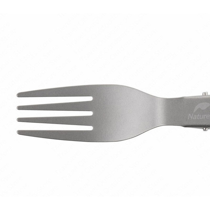 Складна вилка Naturehike Titanium fork NH18C001-J Grey