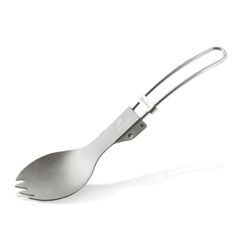 Складна ложка-вилка Naturehike Titanium spork NH18C001-J Grey
