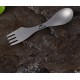 Ложко-вилка Naturehike Titanium Three-in-one NH19T012-D Grey