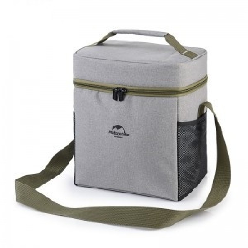 Ізотермічна сумка Naturehike L 23*17*28 см NH17B001-B Grey