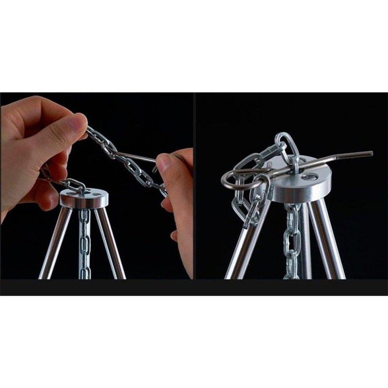 Тринога для казана Naturehike Light tripod NH17S00S-G Grey