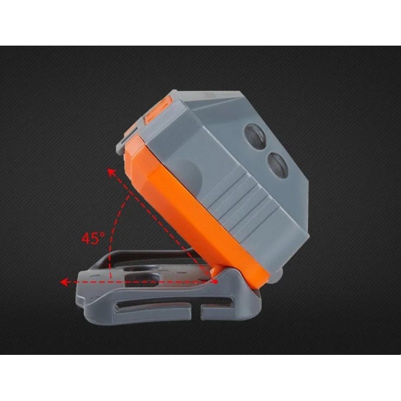 Ліхтар налобний Naturehike NH SD-02 Rechargable lamp 1200mAh NH17G025-D Grey