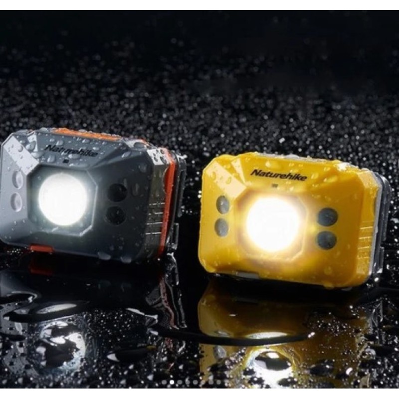Ліхтар налобний Naturehike NH SD-02 Rechargable lamp 1200mAh NH17G025-D Grey