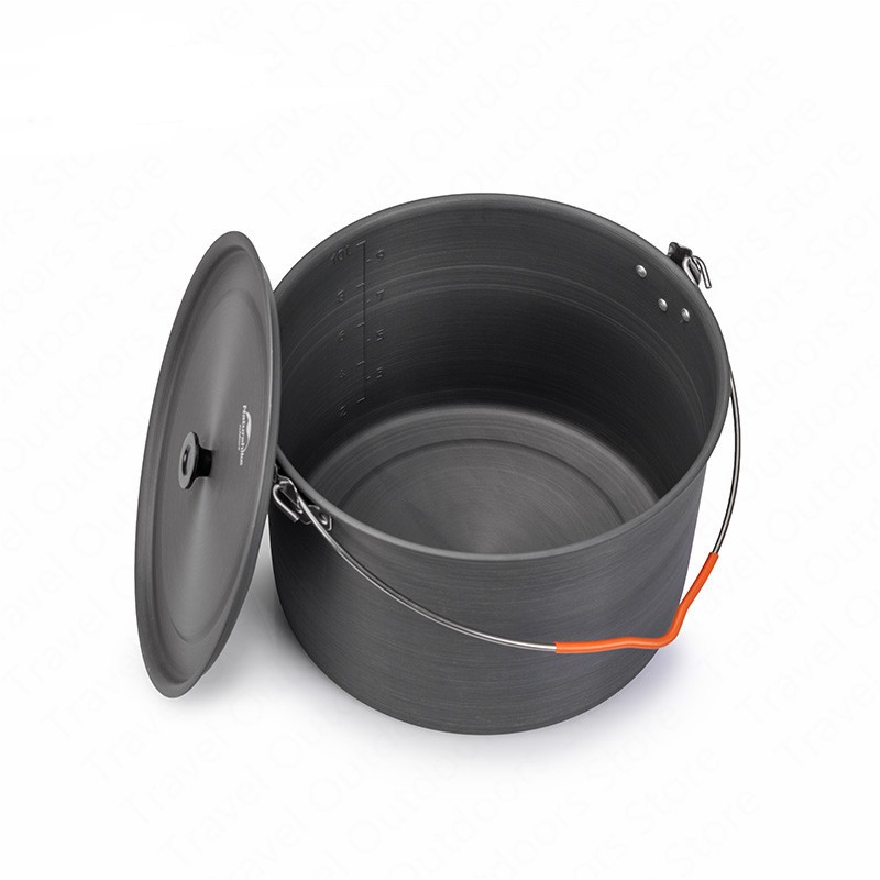 Казанок туристичний Naturehike Camping 6 л NH20CJ009 Grey