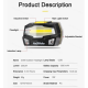Туристичний налобний ліхтар Naturehike NH18T002-B Black