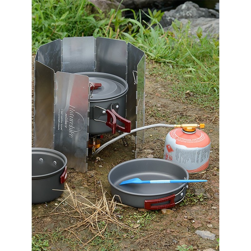 Вітрозахисний екран для пальника Naturehike NH20CJ008 Grey