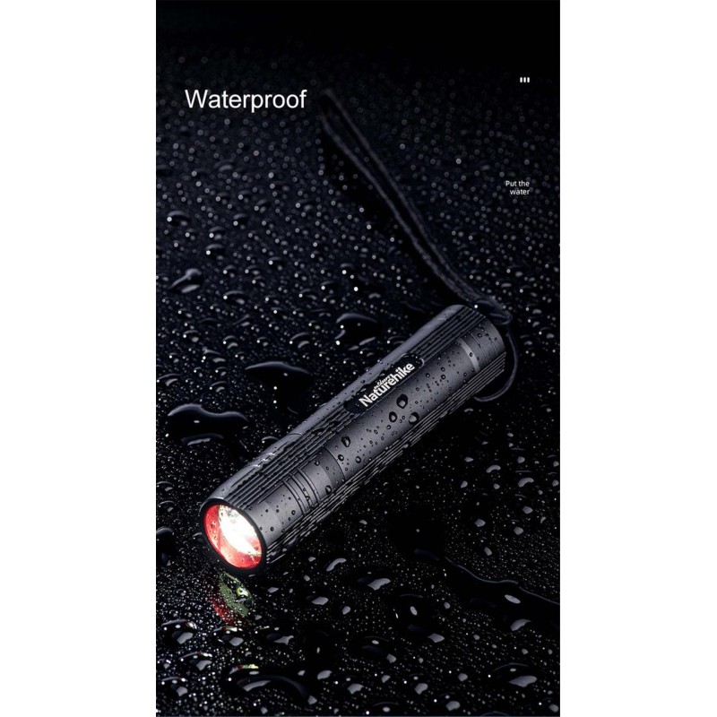 Ліхтар ручний туристичний Naturehike NH20ZM007 silver