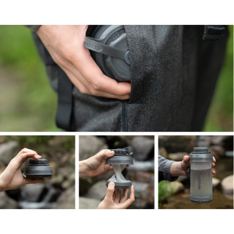 Фляга Naturehike TPU folding bottle 0.75 L NH20SJ014 Blue