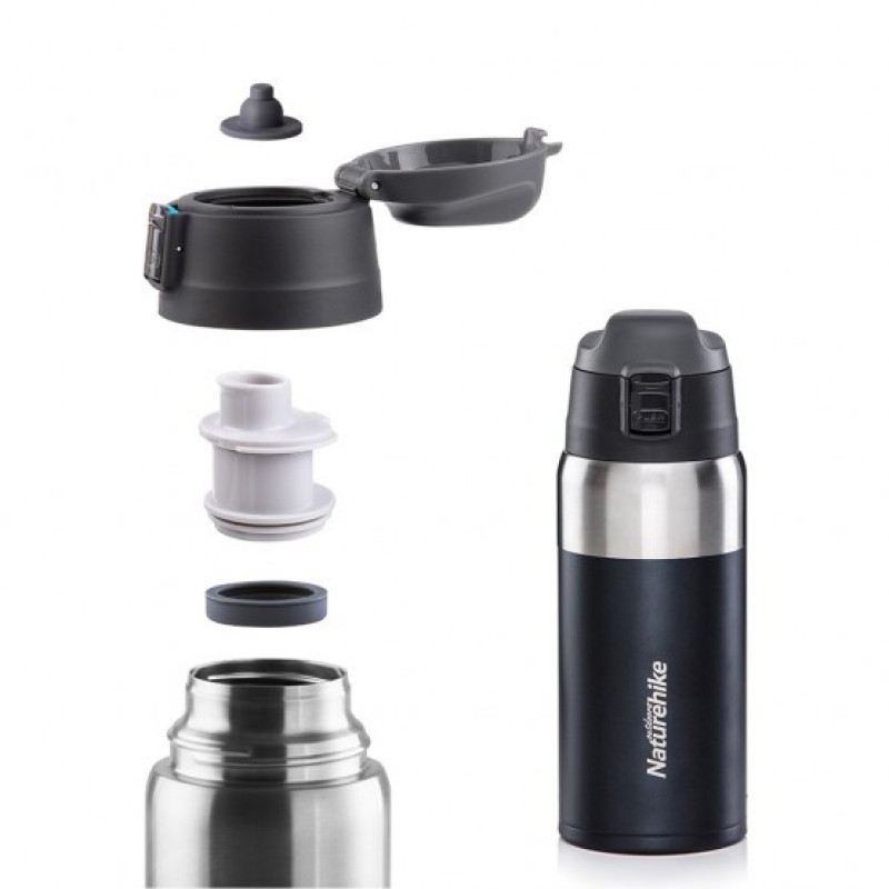 Термокружка Naturehike TT01 Vacuum Cup 0.6 L NH18T001-T Peacock Blue