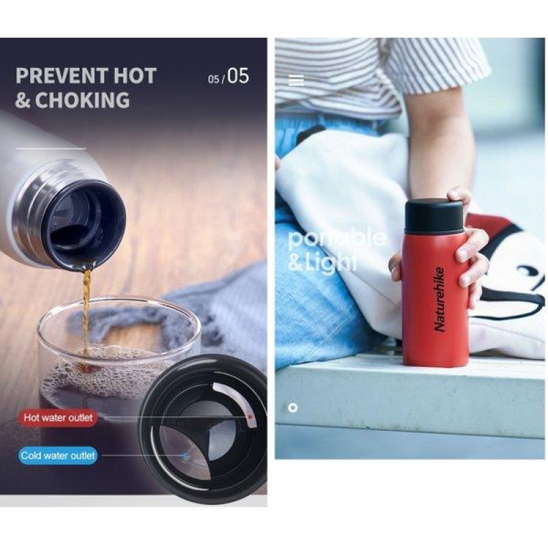Термогорнятко Naturehike Thermos Cup Q-9H 0.5 л NH19SJ008 Blue