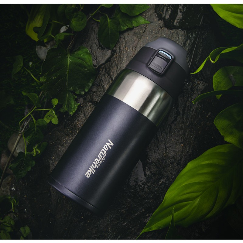 Термогорнятко Naturehike Vacuum Bottle 0,5 L NH19SJ009 Black