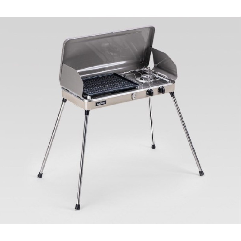 Плита кемпінгова Naturehike Camp stove Glamping light NH20RJ002 Steel